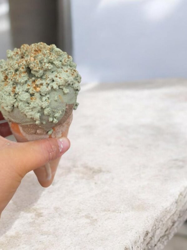 Helado pistache
